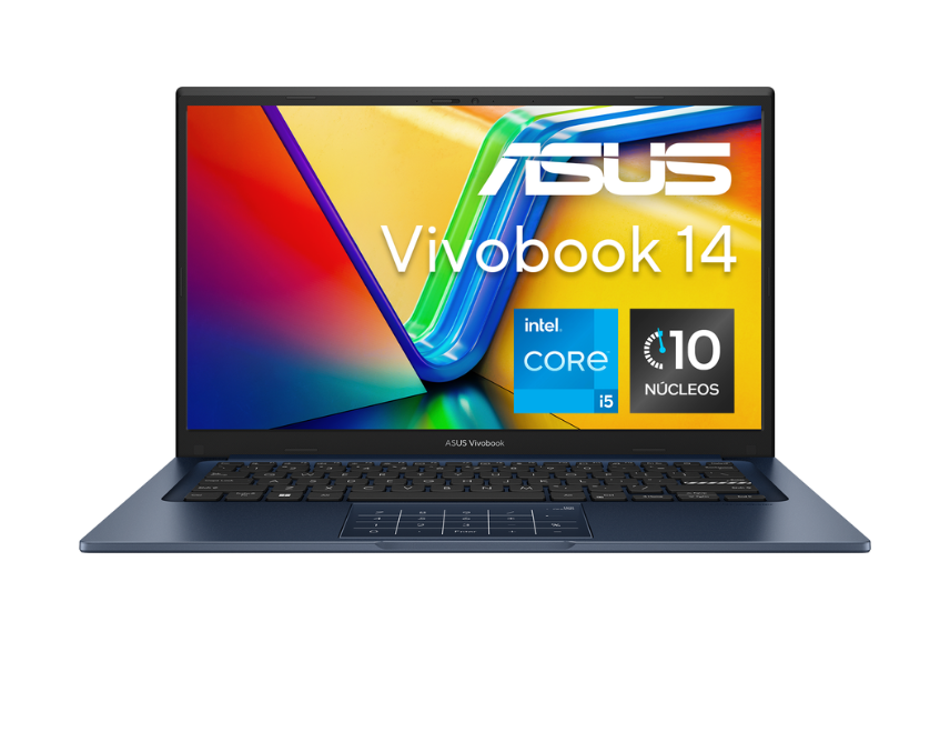 Laptop ASUS 90NB10I1-M016B0, 14" 1920x1080 Full HD, Intel Core i5-1334U, 12GB, 256GB SSD, Windows 11 Home, Inglés