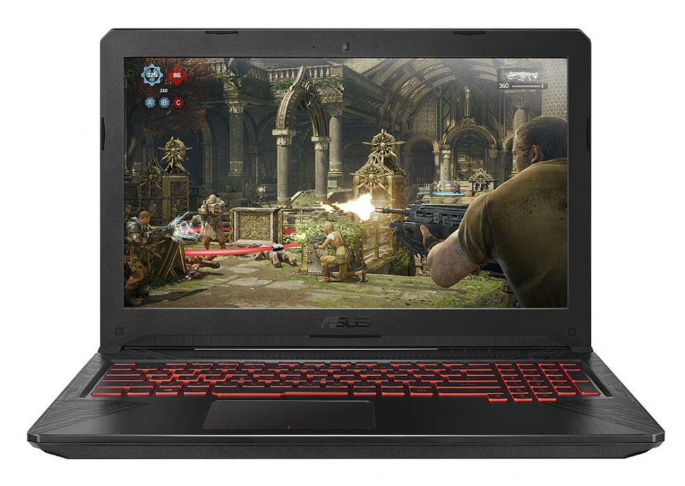 Laptop Gamer ASUS TUF Gaming FX504GM-E4060T 15.6" Full HD, Intel Core i5-8300H 2.30GHz, 8GB, 1TB + 256GB SSD, NVIDIA GeForce GTX 1060 3GB, Windows 10 Home 64-bit, Negro