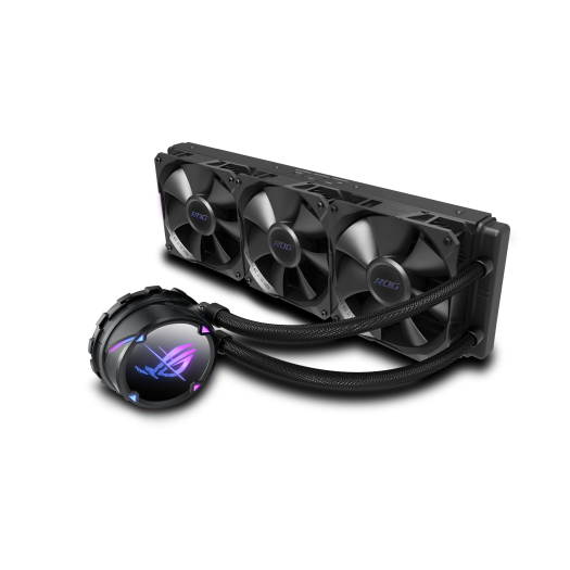 ASUS ROG STRIX LC II 360 Enfriamiento Líquido para CPU, 3x 120mm, hasta 2500RPM, Negro 