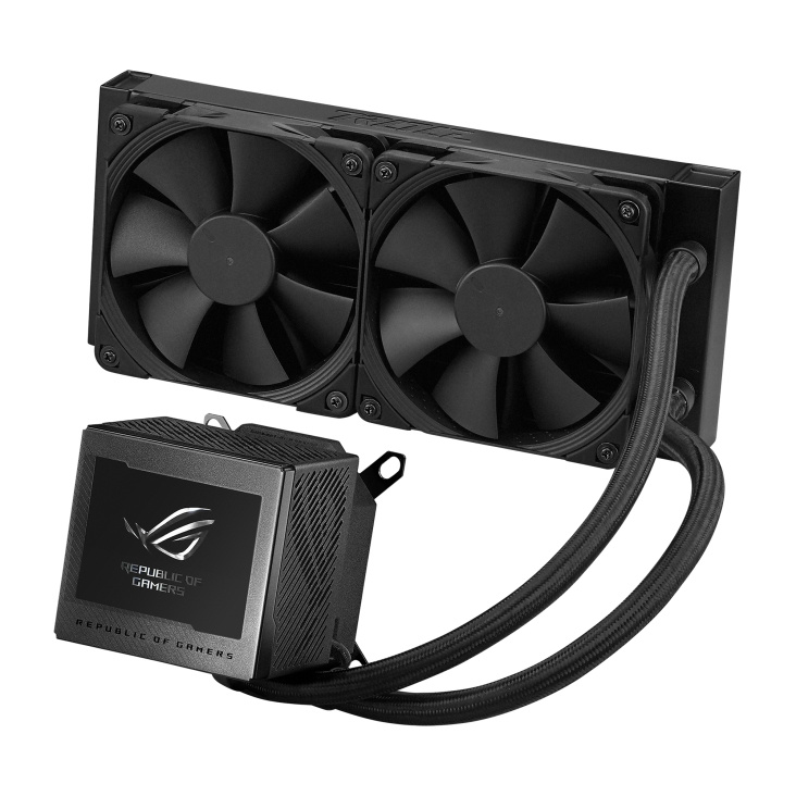 ASUS ROG RYUJIN III 240 Enfriamiento Líquido para CPU, 2x 120mm, hasta 2000RPM, Negro 