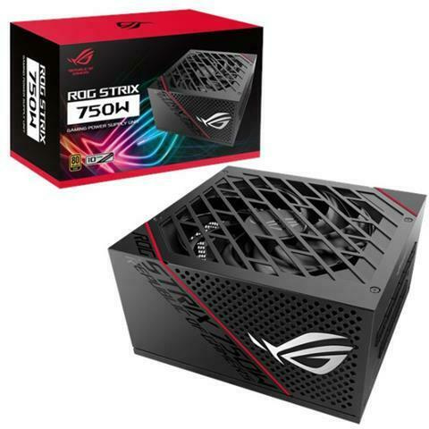 Fuente de Poder ASUS ROG Strix 750W 80 PLUS Gold, Modular, 24-pin ATX, 135mm, 750W