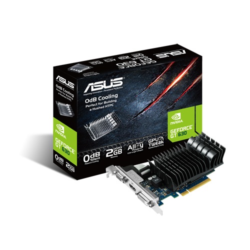 Tarjeta de Video ASUS NVIDIA GeForce GT 630, 2GB 64-bit GDDR3, PCI Express 2.0