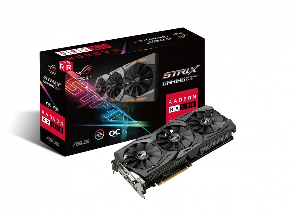 Tarjeta de Video ASUS AMD Radeon RX 580 Gaming, 8GB 256-bit GDDR5, PCI Express 3.0