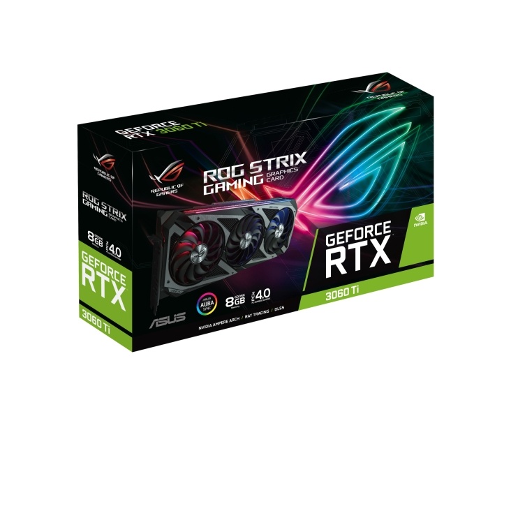 Tarjeta de Video ASUS NVIDIA GeForce RTX 3060 Ti Gaming, 8GB 256-bit GDDR6, PCI Express 4.0