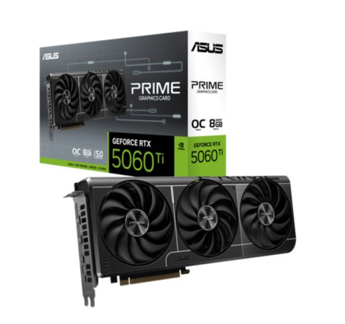 Tarjeta de Video ASUS NVIDIA GeForce RTX 5060 Ti PRIME OC Edition, 8GB 128-bit GDDR7, PCI Express 5.0