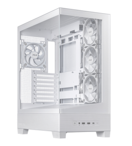 Gabinete ASUS A31 TG, Midi-Tower, ATX/Micro-ATX/Mini-ITX, USB 3.0, sin Fuente, sin Ventiladores Instalados, Blanco