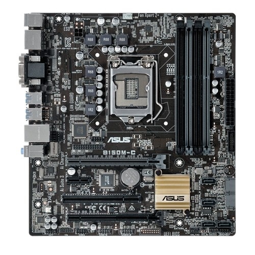 Tarjeta Madre ASUS micro ATX B150M-C/CSM, S-1151, Intel B150, HDMI, 64GB DDR4 para Intel