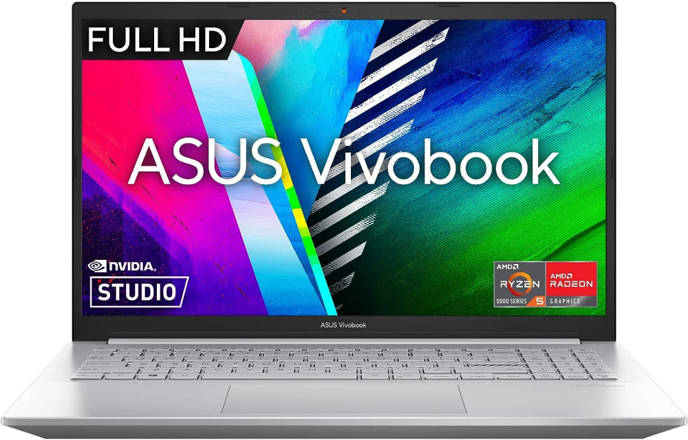 Laptop ASUS Vivobook Pro D3500QC 15.6" Full HD, AMD Ryzen 5 5600H 3.30GHz, 16GB, 512GB SSD, NVIDIA GeForce RTX 3050, Windows 11 Home 64-bit, Español, Plata