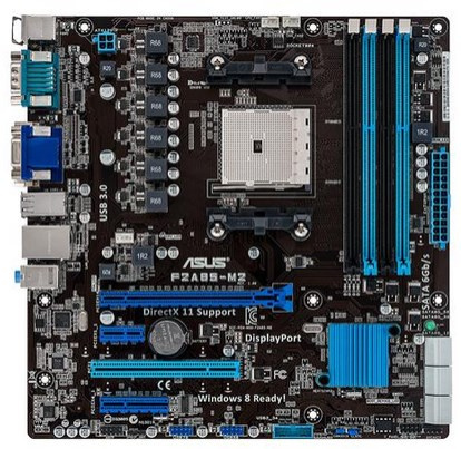 Tarjeta Madre ASUS micro ATX F2A85-M2, S-FM2, AMD A85X, 64GB DDR3, para AMD