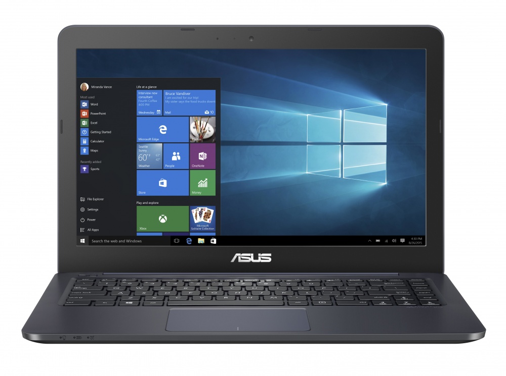 Laptop ASUS VivoBook F402NA-GA224T 14'' HD, Intel Celeron N3350 1.10GHz, 2GB, 500GB, Windows 10 Home, Azul