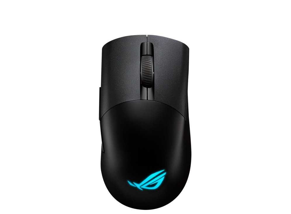 Mouse Gamer Ergonómico ASUS ROG Keris Wireless Aimpoint, Inalámbrico, Óptico, 36.000DPI, RF Wireless/Bluetooth/USB-C, Negro
