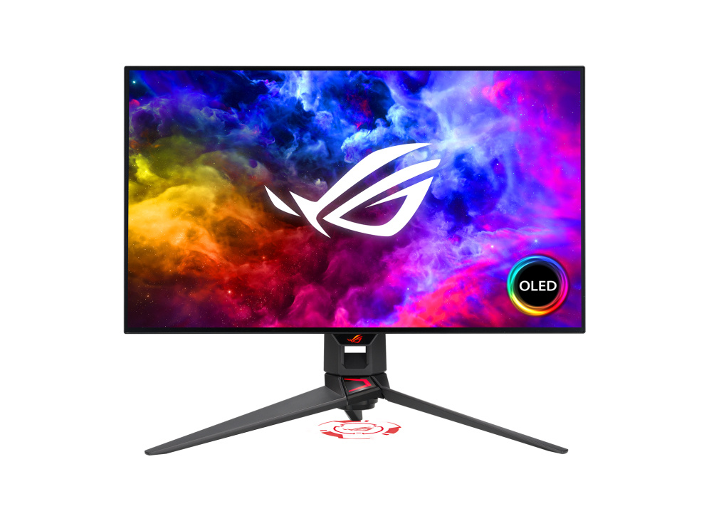 Monitor Gamer ASUS PG27AQDM OLED 26.5", 2560x1440, G-Sync/FreeSync, 240Hz, HDMI/DisplayPort, Negro
