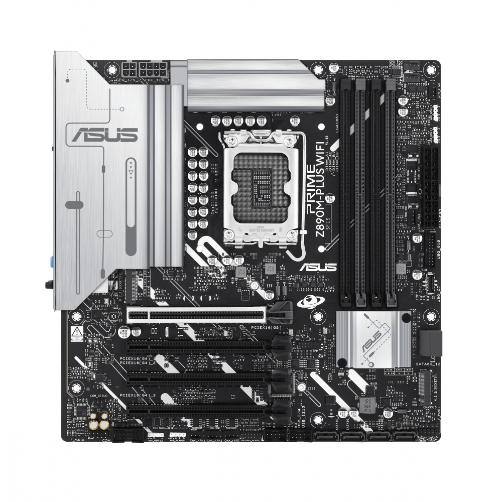 Tarjeta Madre ASUS PRIME Z890M-PLUS WIFI, Micro-ATX, LGA 1851, Intel Z890, 192GB DDR5, HDMI/DP para Intel