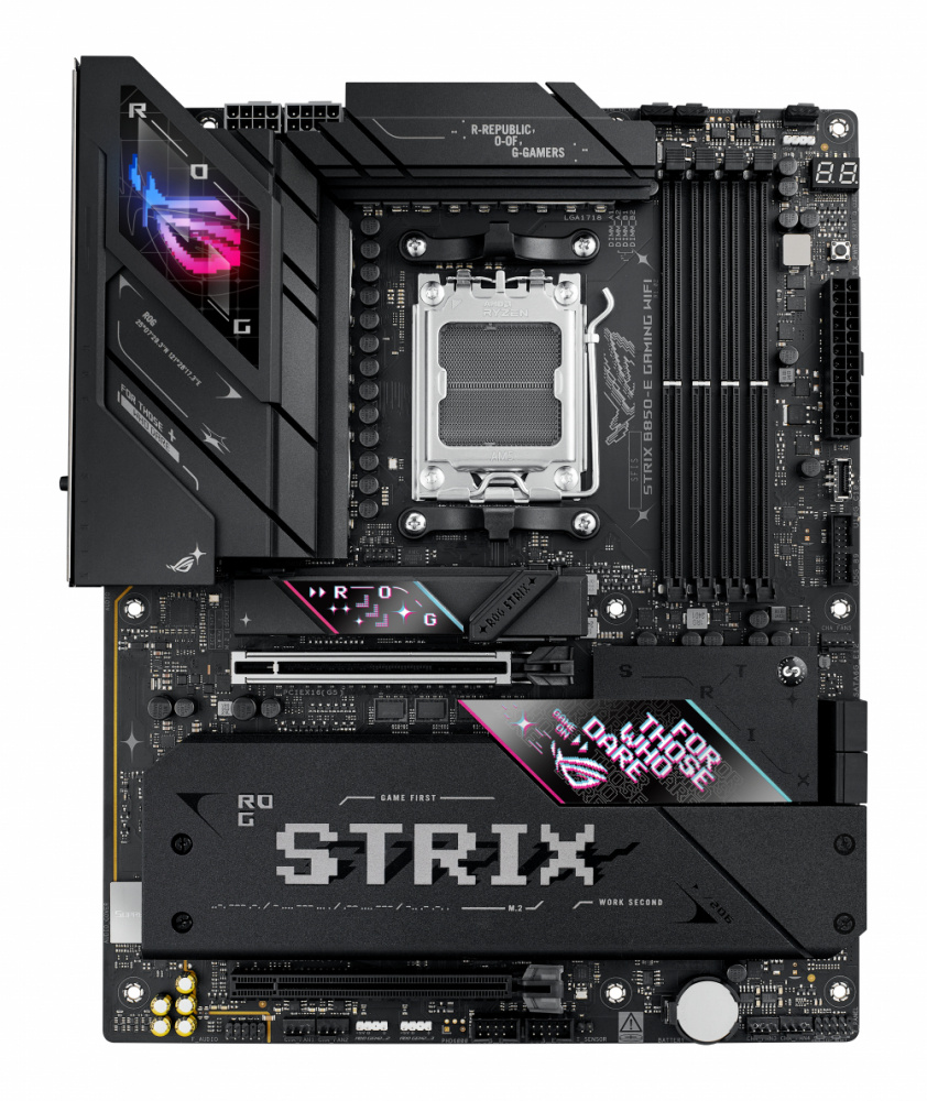 Tarjeta Madre ASUS ROG STRIX B850-E GAMING WIFI, ATX, Socket AM5, AMD B850, 192GB DDR5, HDMI/DP para AMD 