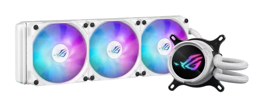 ASUS Strix LC III Enfriamiento Líquido para CPU, 3x 120mm, hasta 2200RPM, Blanco