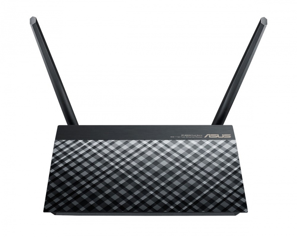Router ASUS Fast Ethernet RT-AC51U, 433 Mbit/s, 2.4/5GHz, 5x RJ-45