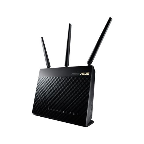 Router ASUS Gigabit Ethernet AC1900 RT-AC68U AiMesh, Inalámbrico, 4x RJ-45, 2.4/5GHz, 3 Antenas ― ¡Optimizado para Gaming!