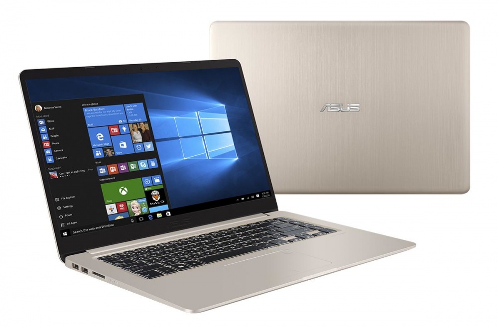 Laptop ASUS VivoBook S510UN-BQ050T 15.6'' Full HD, Intel Core i7-8550U 1.80GHz, 8GB, 1TB, NVIDIA GeForce MX150, Windows 10 Home 64-bit, Oro