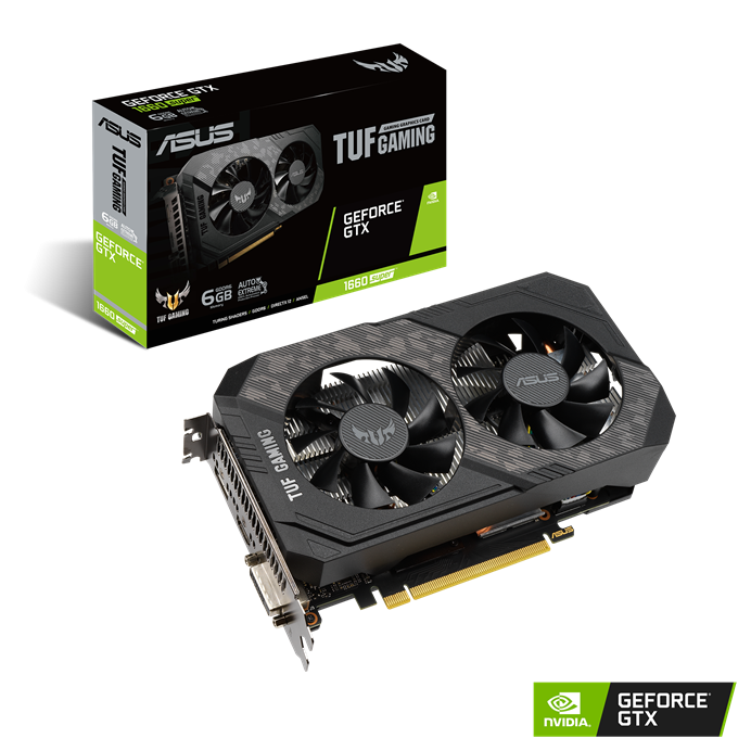 Tarjeta de Video ASUS TUF Gaming NVIDIA GeForce GTX 1660 SUPER, 6GB 192-bit GDDR6, PCI Express 3.0