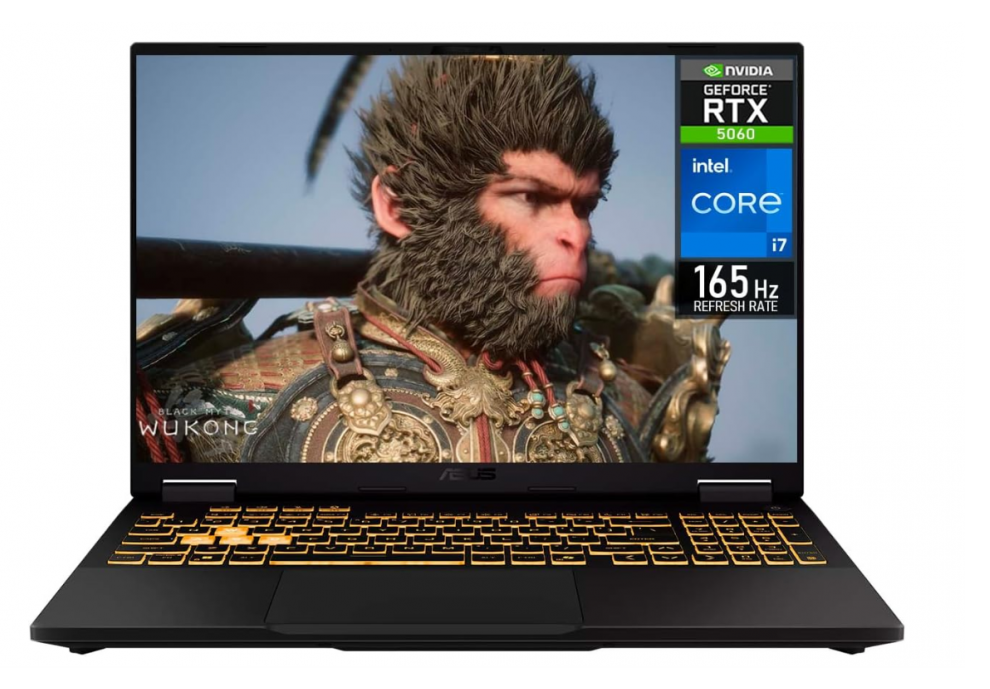 Laptop Gamer ASUS TUF F16, 16" 1920x1200 WUXGA, Intel Core i7-14650HX, NVIDIA GeForce RTX 5070, 32GB, 1TB SSD, Windows 11 Home, Inglés
