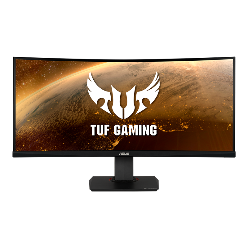 Monitor Gamer Curvo ASUS VG35VQ TUF Gaming LED 35", Quad HD, Ultra Wide, 100Hz, HDMI, Negro