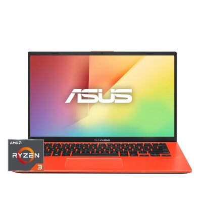 Laptop ASUS VivoBook X412DA-BV425T 14" Full HD, AMD Ryzen 3 3200U 2.60GHz, 8GB, 256GB SSD, Windows 10 Home 64-bit, Naranja