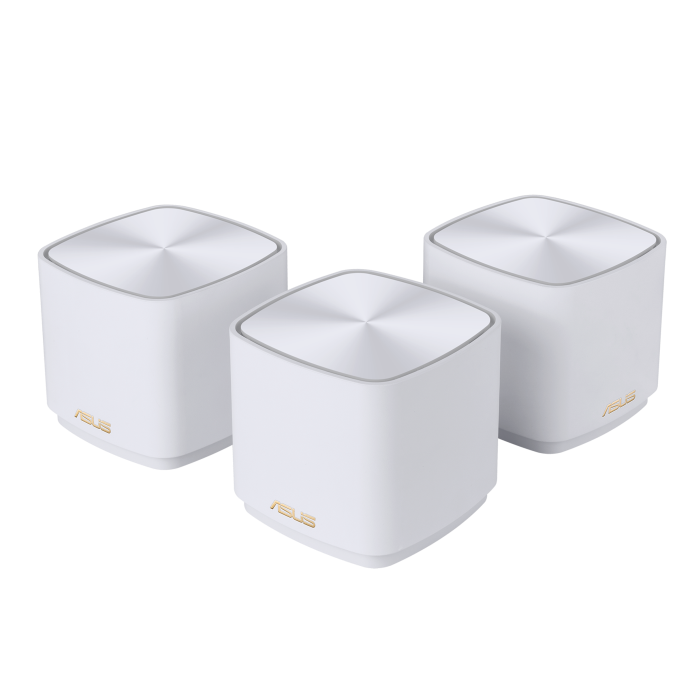 Router ASUS Ethernet Firewall ZenWiFi AX Mini (XD4) Wi-Fi 6, Inalámbrico, 1201Mbit/s, Banda Frecuencia Wi-Fi, Antena Interna, 3 Piezas