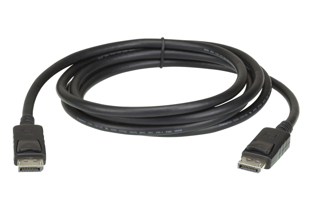 Aten Cable DisplayPort 2L7D02DP DisplayPort 1.4 Macho - DisplayPort Macho, 7680x4320 8K, 2 Metros