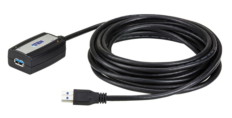 Aten Cable USB-A Macho - USB-A Hembra, 5 Metros