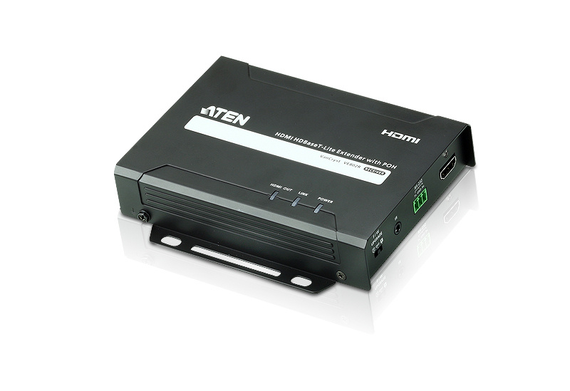 Aten Extensor HDMI de 1 Puerto VE802R, 1080 Pixeles, 1x RJ-45, Negro