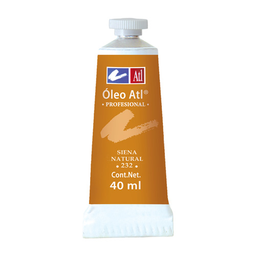 ATL Pintura Óleo para Arte, 40ml, Siena Natural, No. 232