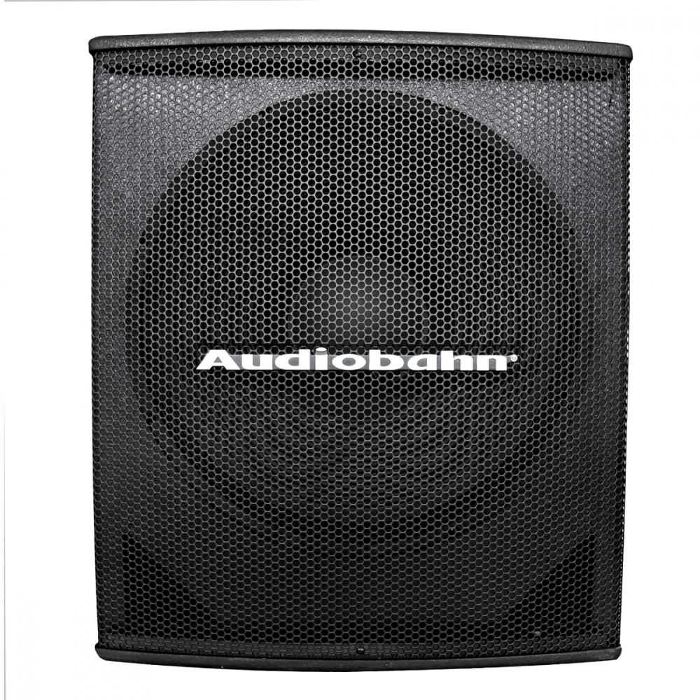 Audiobahn Subwoofer ASUB18X, 550W RMS, 30Hz - 120Hz, 18"