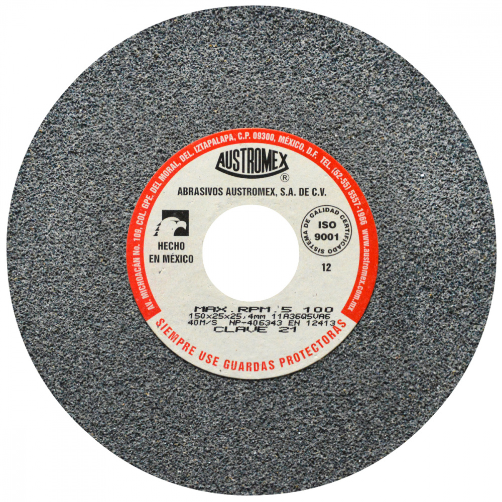 Austromex Disco para Esmeril A4 21, 6", para Acero