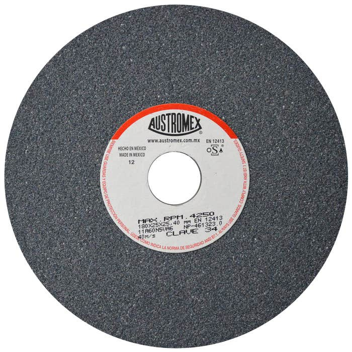 Austromex Disco para Esmeril A4 34, 12", para Metal
