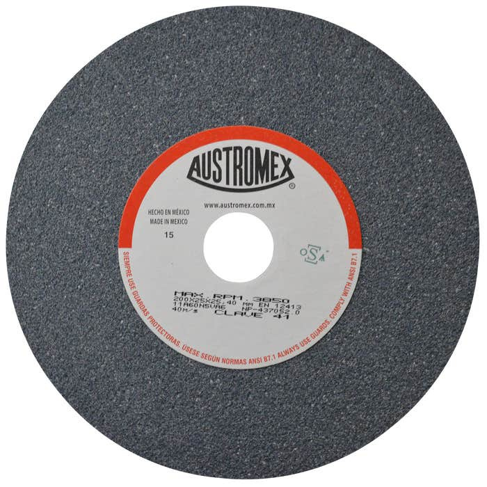 Austromex Disco para Esmeril G60, 8", para Acero