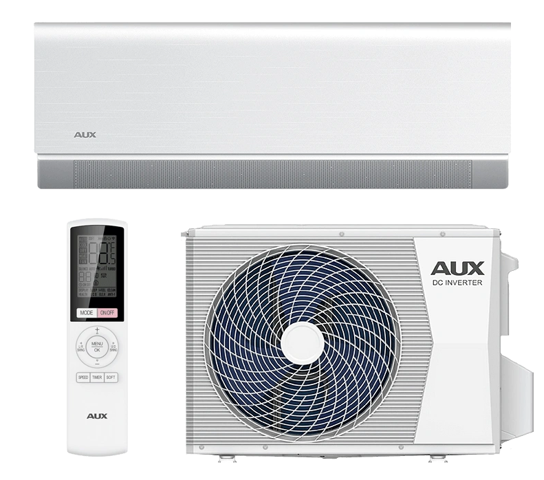 AUX Aire Acondicionado Minisplit Inverter ASW32-24A2 INV/CAR3, Wi-Fi, 24000 BTU/h, 7.400W, Solo Frío, 220V, Blanco