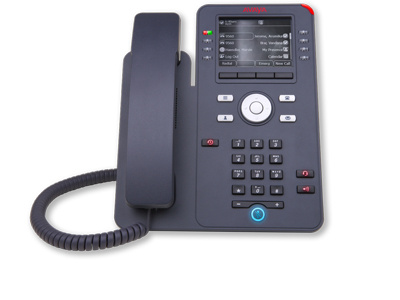 Avaya Teléfono IP con Pantalla 3.5", 4 Teclas Programables, Altavoz, Negro