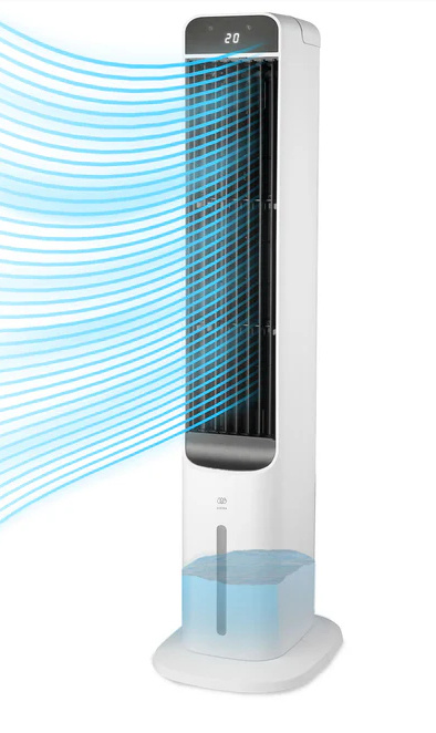 Avera Enfriador ENFAIR5L, 127V, 5 Litros, 3 Velocidades, Blanco