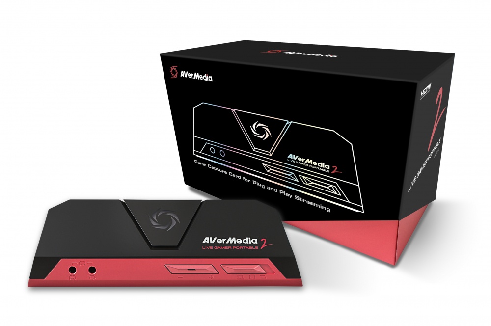 AverMedia Capturadora de Video Live Gamer Portable 2, 1x USB 2.0, 2x HDMI, 1920 x 1080 Pixeles,