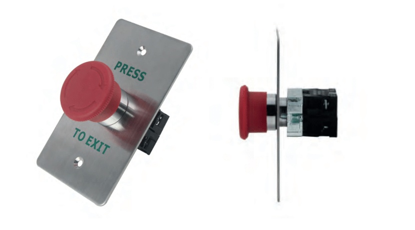 Axceze Botón Pulsador AX-L60, Alámbrico