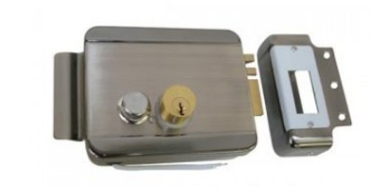 Axceze Cerradura Electromecanica AX-LOCKR, 12V, Acero