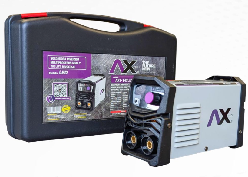 Axtech Soldadora Inversora AXT-147LED, 140A, 110 - 220V, MMA