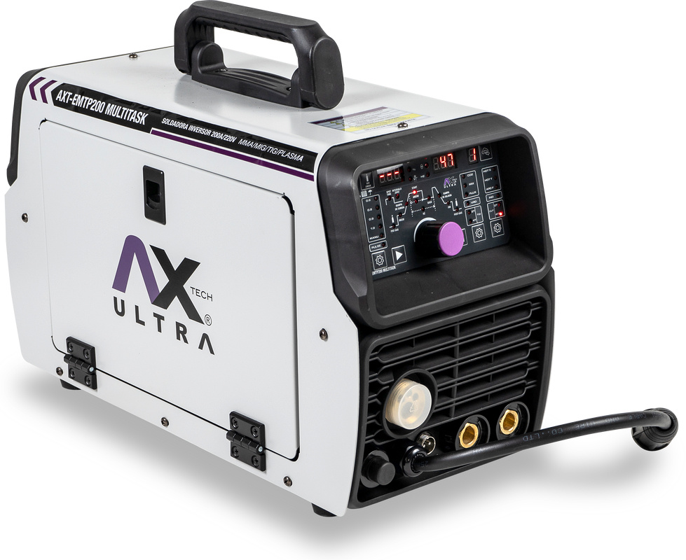 Axtech Soldadora Inversora AXT-EMTP200MULTITASK, 200A, 220V, GTAW 