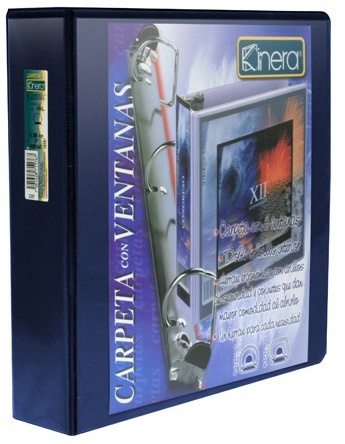 Azor Carpeta con Arillo 302.9301AZ, para 800 Hojas de Tamaño Carta, 1 Pieza