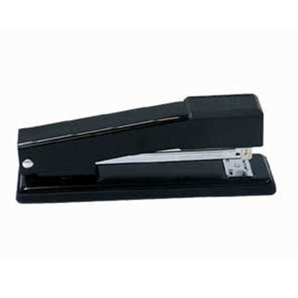 Baco Engrapadora de Metal M-27, Tira Completa, hasta 15 Hojas, Negro