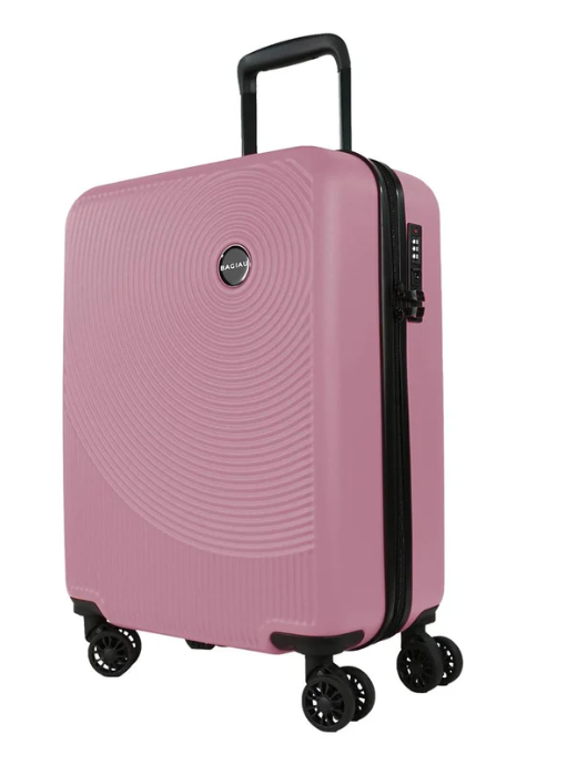 Bagiau Maleta CYMRU, 20", Cerradura de Combinación, Rosa