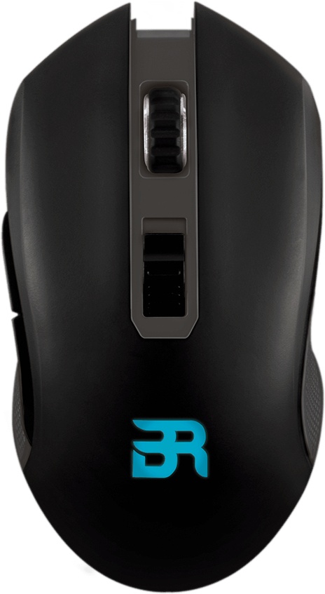 Mouse Gamer Balam Rush Hiperion, RF Inalámbrico, USB, 6000DPI, Negro