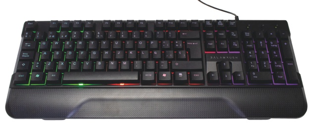 Teclado Gamer Balam Rush Apolo RGB, Alámbrico, Negro (Español)
