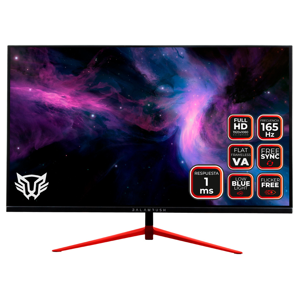 Monitor Gamer Balam Rush Odyssey LCD 27", 1920x1080 Full HD, FreeSync, 144Hz, HDMI/DisplayPort, Negro 