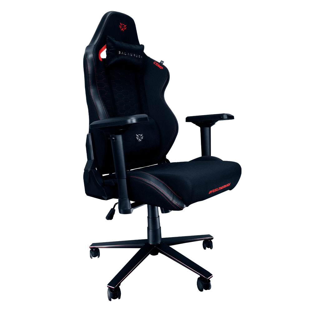 Balam Rush Silla Gamer Thunder Comp, hasta 150Kg, Negro